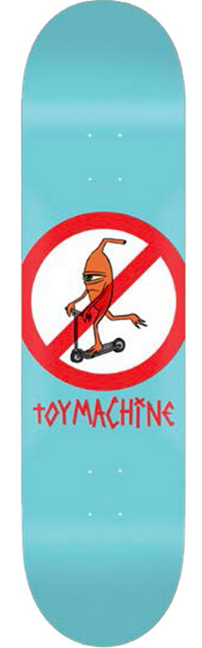 Toy Machine No Scooter Skateboard Deck 8.25 Toy Machine No Scooter Skateboard Deck 8.25