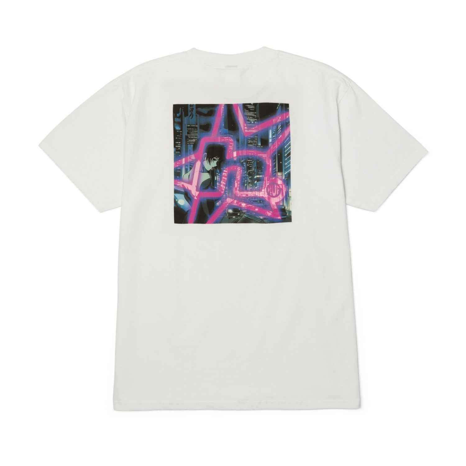 ts02692-white-1 HUF Cyberpunk T-Shirt - white XXL