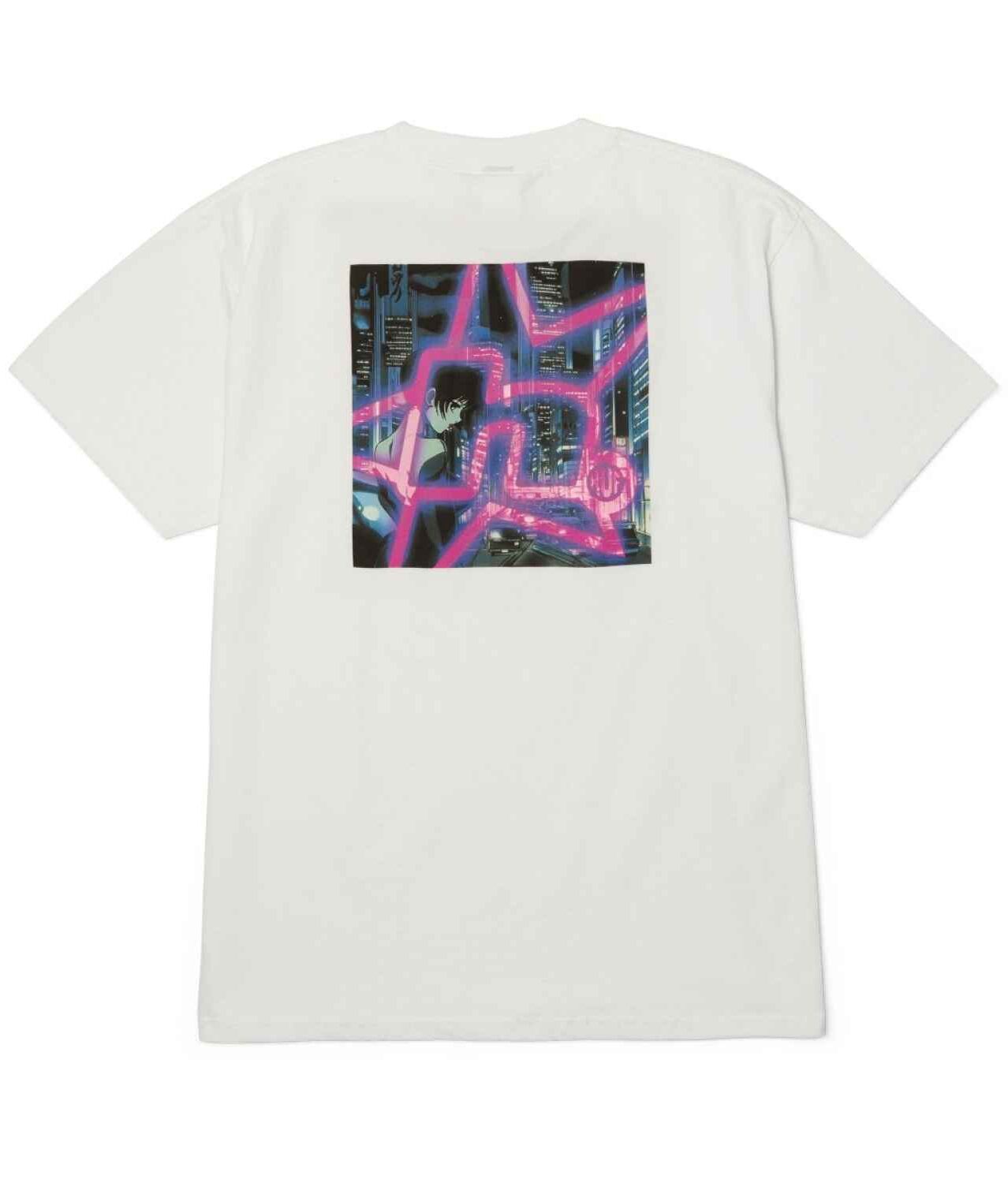 ts02692-white-1 HUF Cyberpunk T-Shirt - white XXL