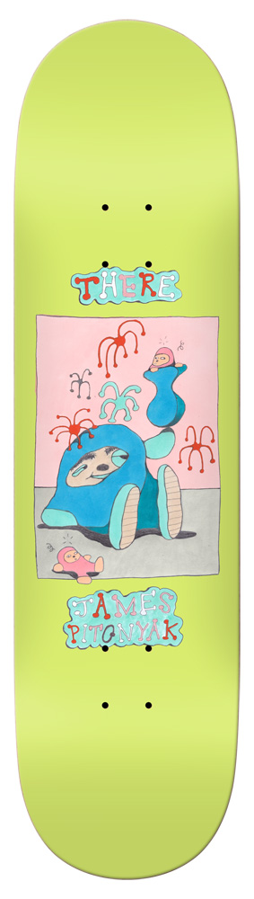 There Skateboard Deck James Sleepy 8,30 There Skateboard Deck James Sleepy 8,30