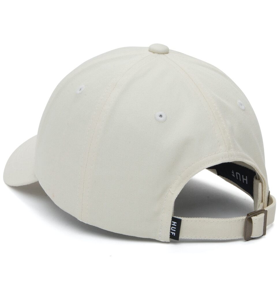 HUF Essentials OG Logo CV 6 Panel - off white HUF Essentials OG Logo CV 6 Panel - off white