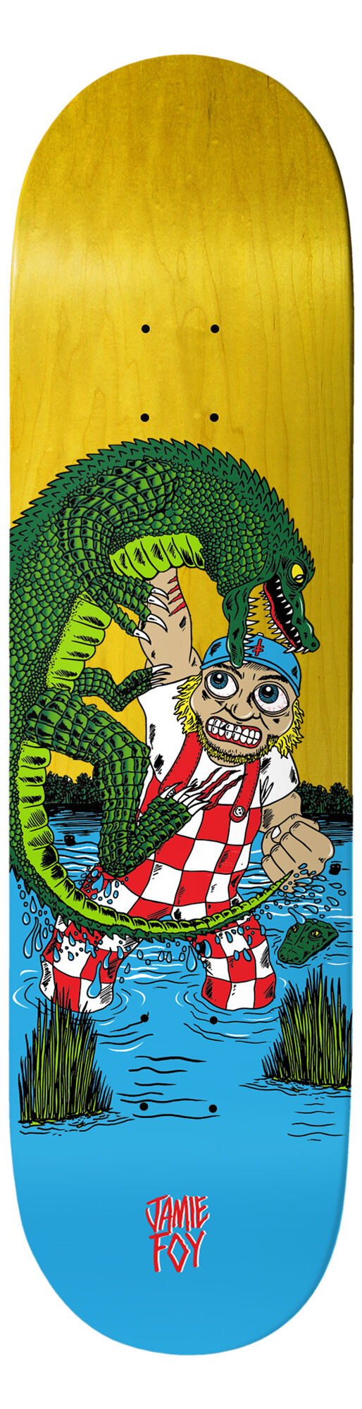 DEATHWISH Deck GATOR ATTACK JF 8.25 DEATHWISH Deck GATOR ATTACK JF 8.25