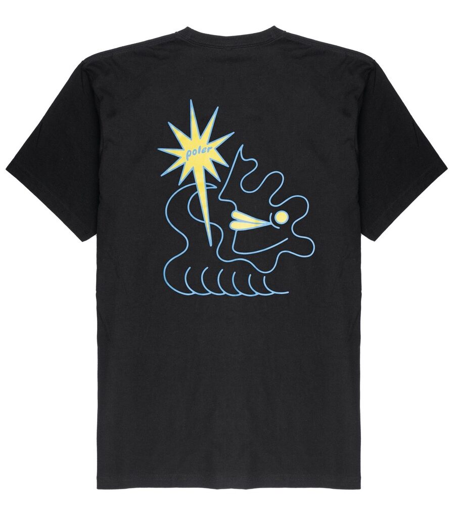 Poler Wavy T-Shirt - black S Poler Wavy T-Shirt - black XXL