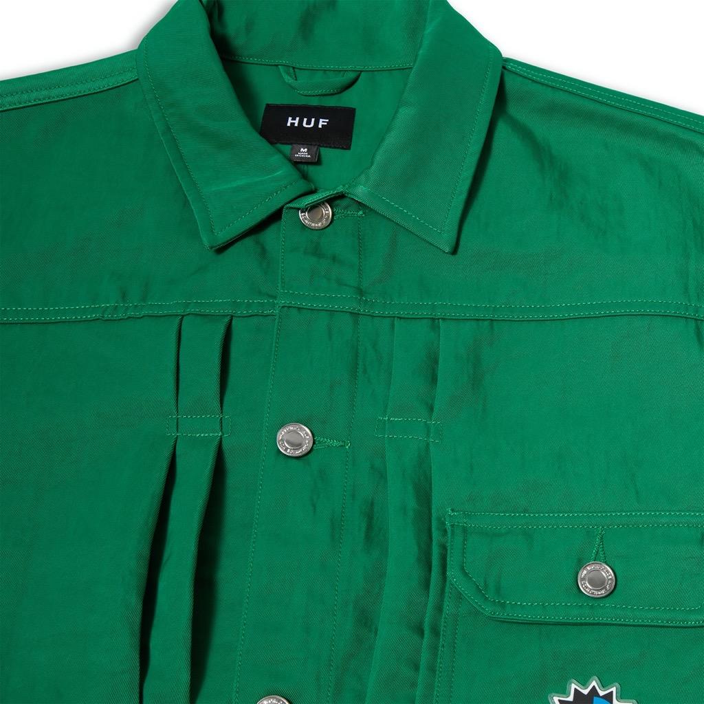 HUF Bennington Trucker Jacken - clover XXL