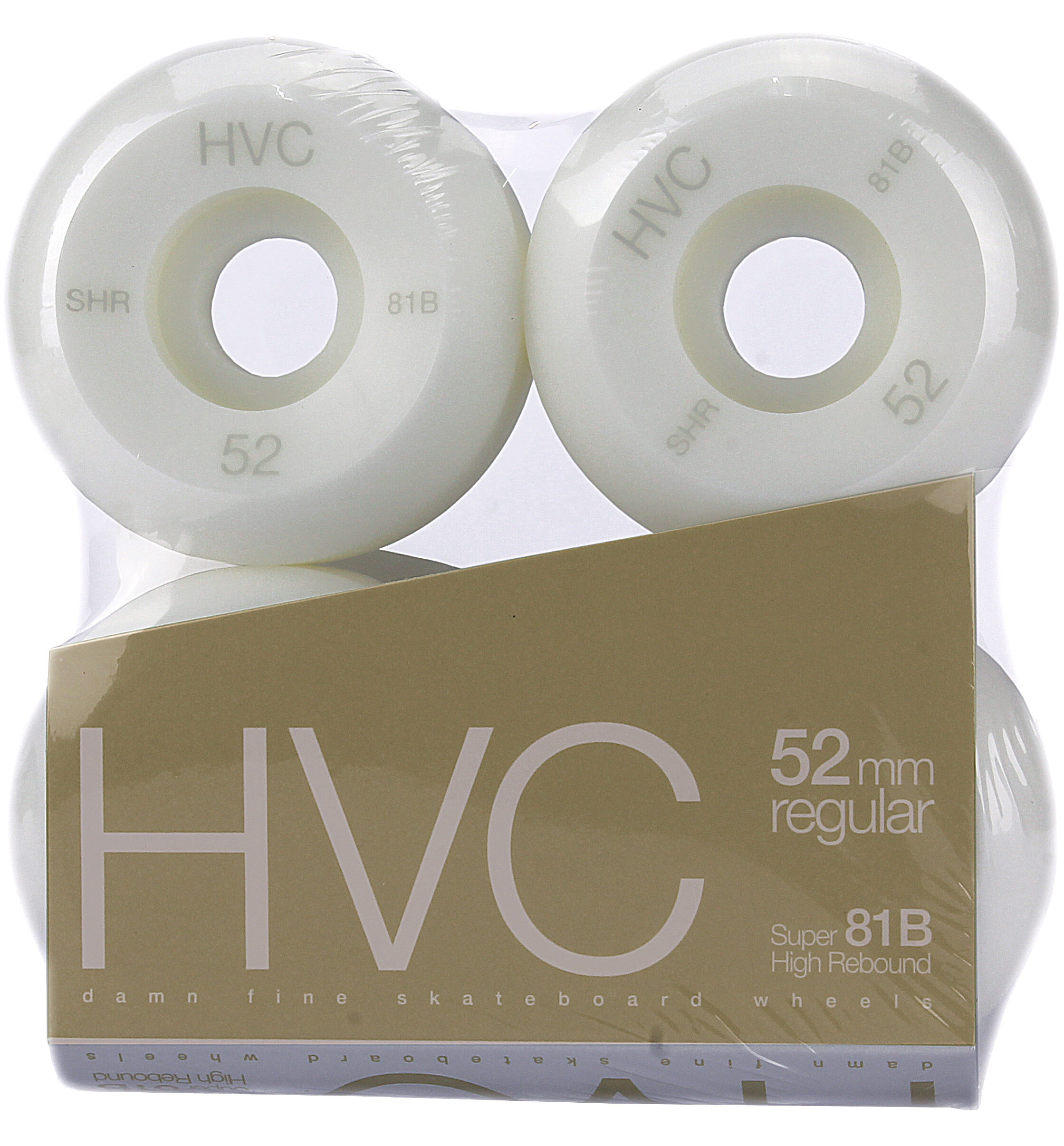 HVC Skateboard Rollen conical 81b 52mm
