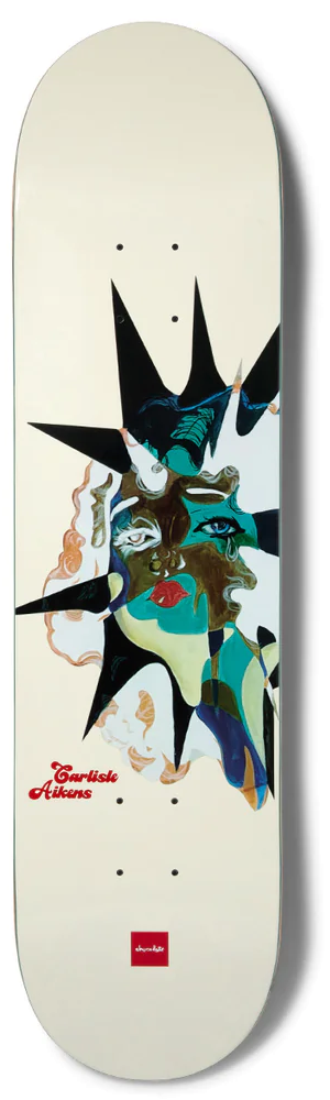Chocolate Aikens L8RGRL One Off Skateboard Deck 8.50 Chocolate Aikens L8RGRL One Off Skateboard Deck 8.50