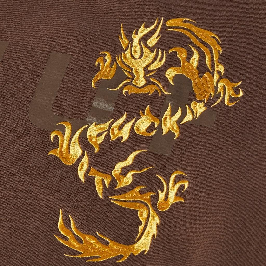 HUF Dragon Pullover - coffee XXL