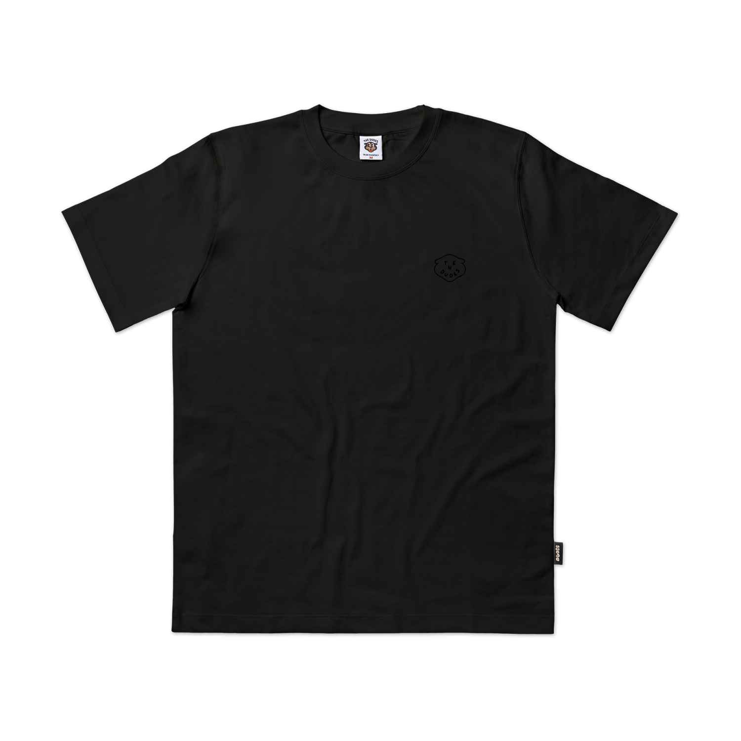 The Dudes Face logo Classic T-Shirt - Black The Dudes Face logo Classic T-Shirt - Black XXXL