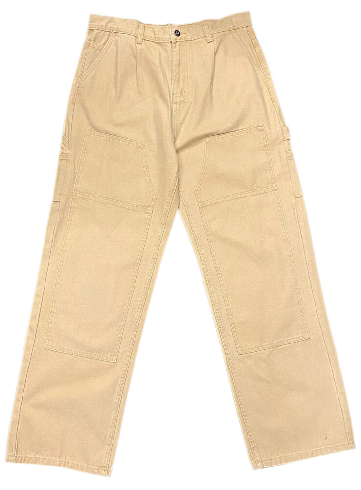 10970001-3 Hose Jacuzzi Double Knee Carpenter Pant Tan XL