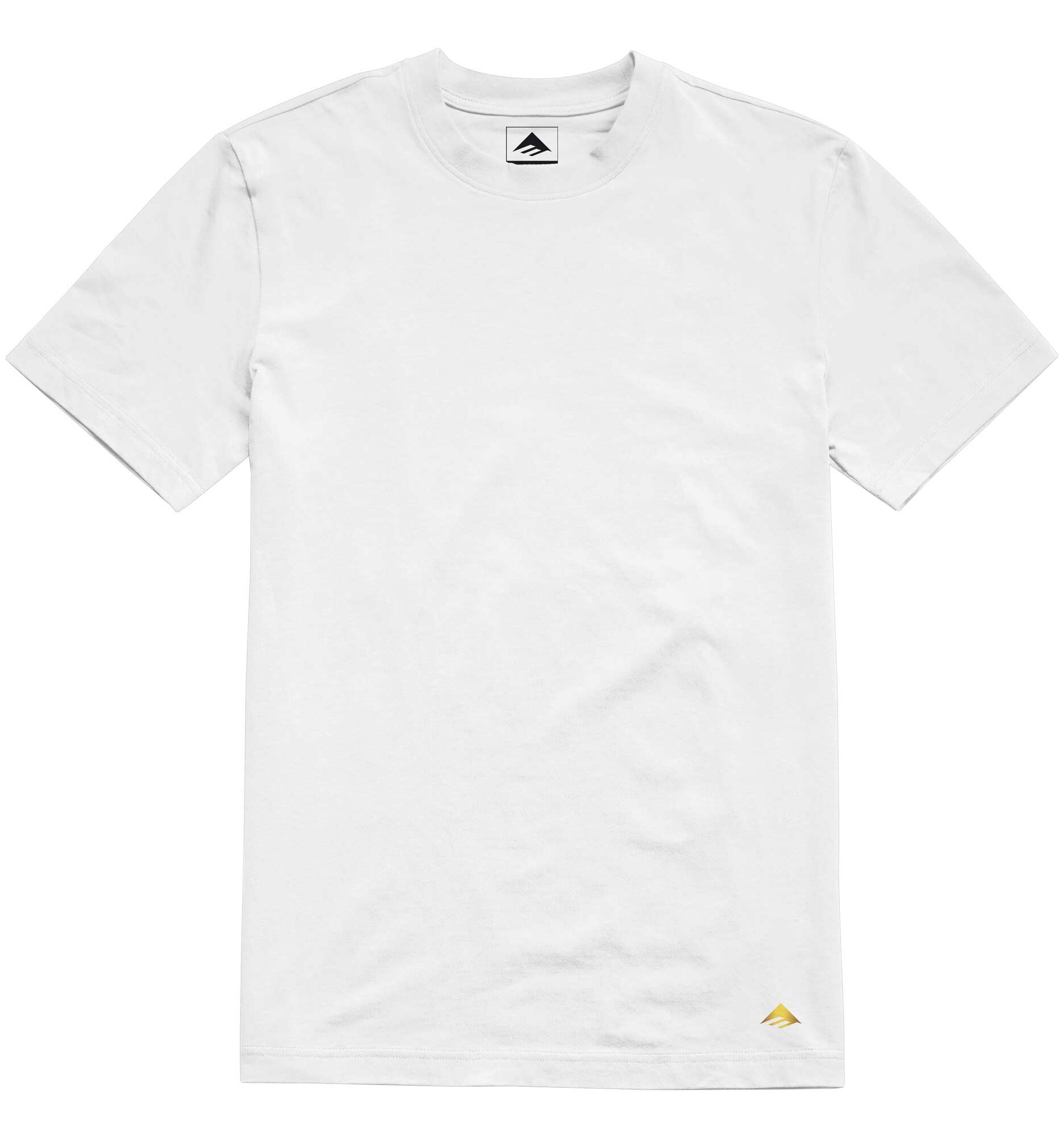 EMERICA T-Shirt MICRO TRIANGLE white EMERICA T-Shirt MICRO TRIANGLE, white M