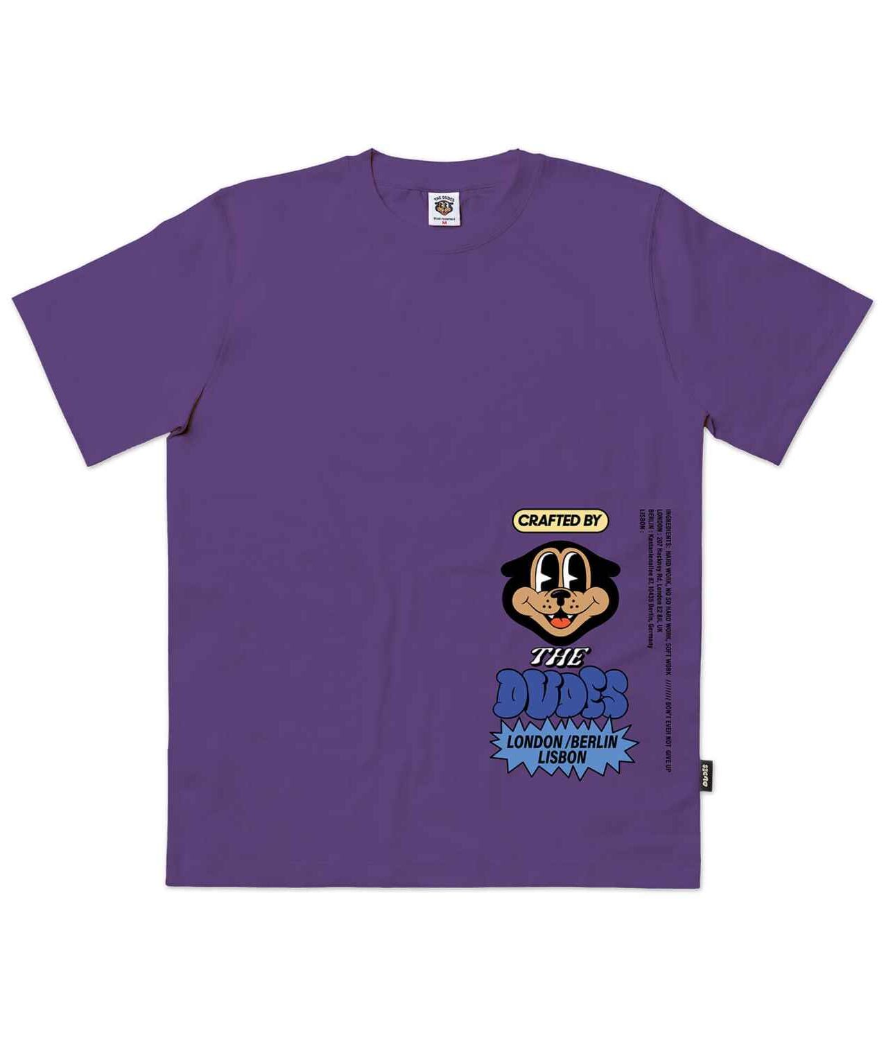 The Dudes Craftee Seasonal T-Shirt - prism violet XXL The Dudes Craftee Seasonal T-Shirt - prism violet XXL