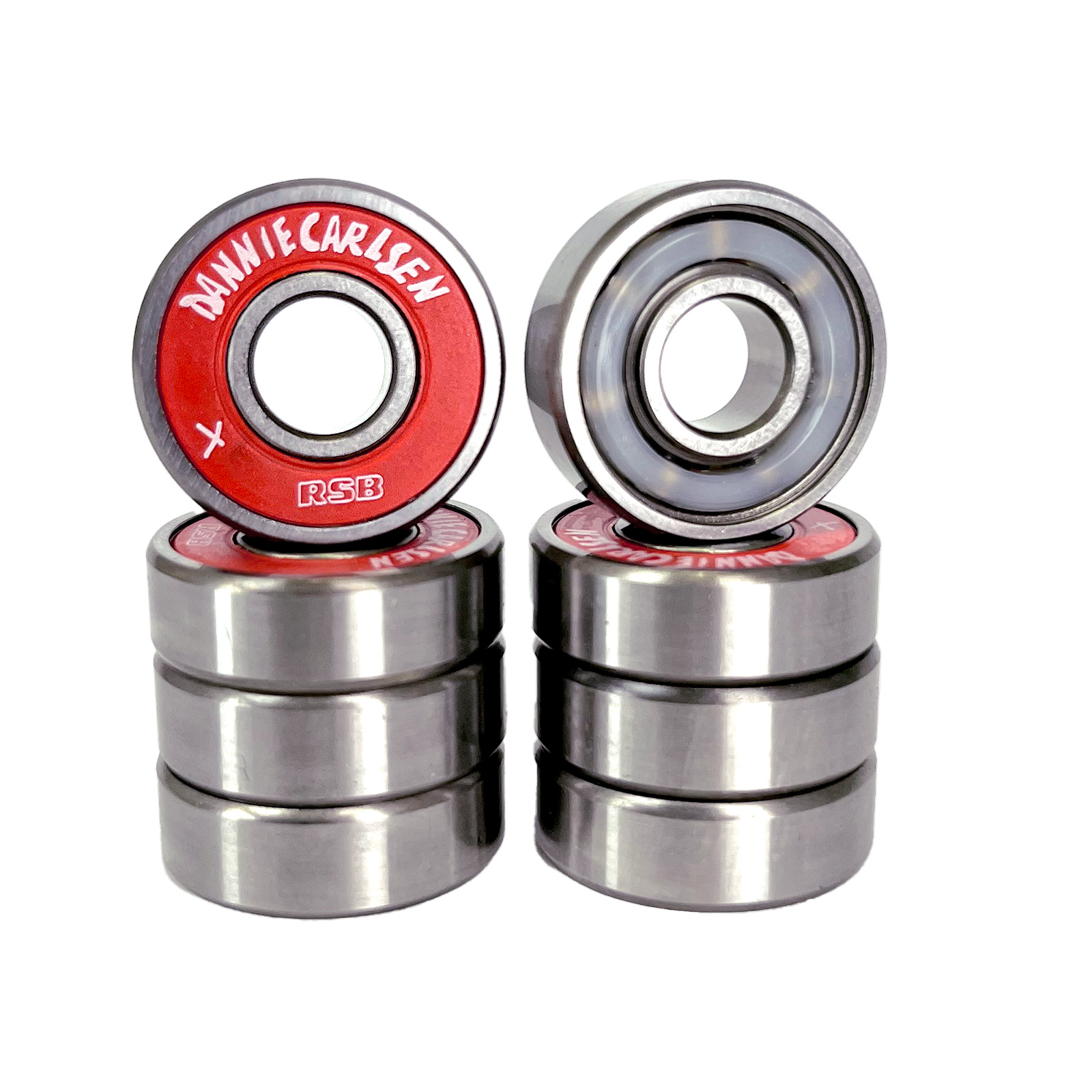 Rock Star Bearings RSB x Dannie Carlsen Collab Skateboard Ball Bearing