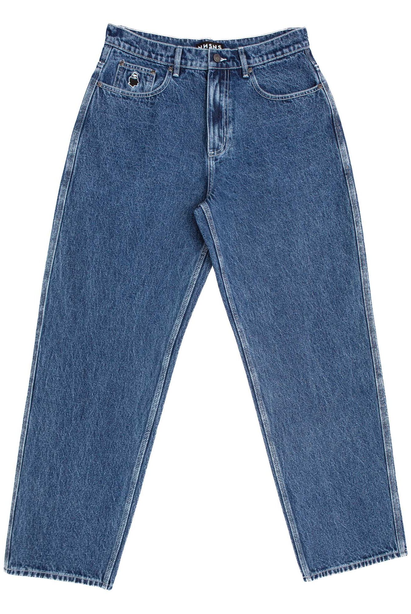 NNSNS Pant BIGFOOT, dark denim 32/34