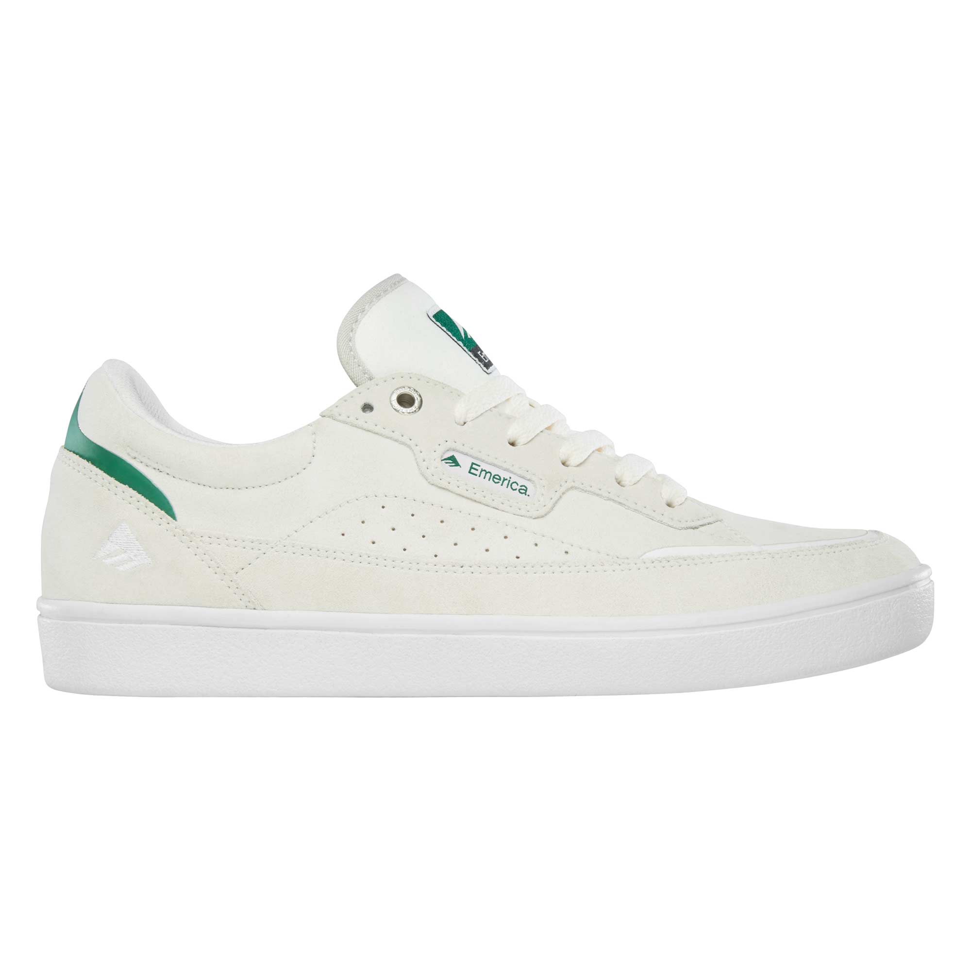 EMERICA Shoe GAMMA whi/gre/gum white/green/gum EMERICA Shoe GAMMA whi/gre/gum, white/green/gum 11½