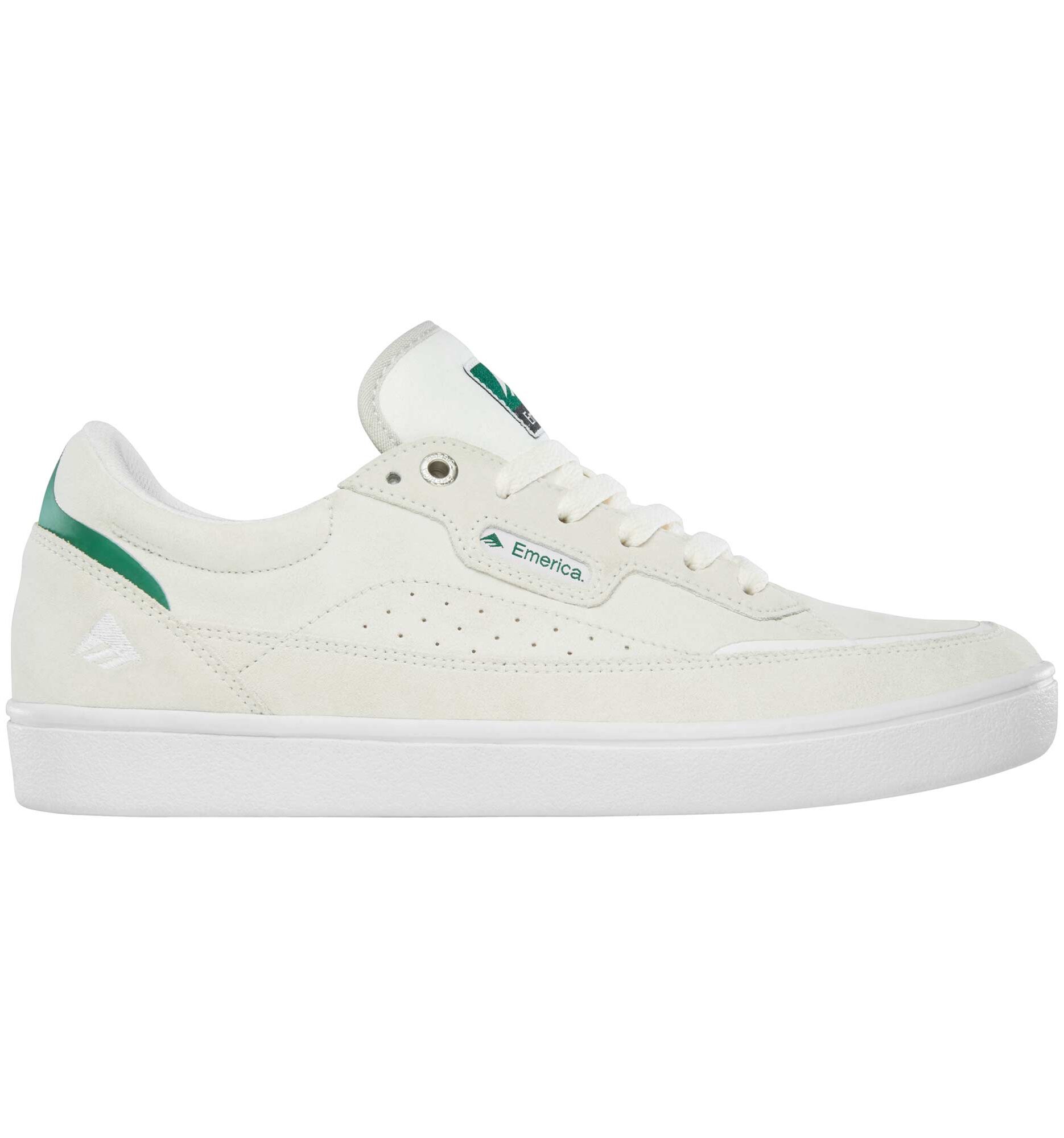 EMERICA Shoe GAMMA whi/gre/gum white/green/gum EMERICA Shoe GAMMA whi/gre/gum, white/green/gum 11½