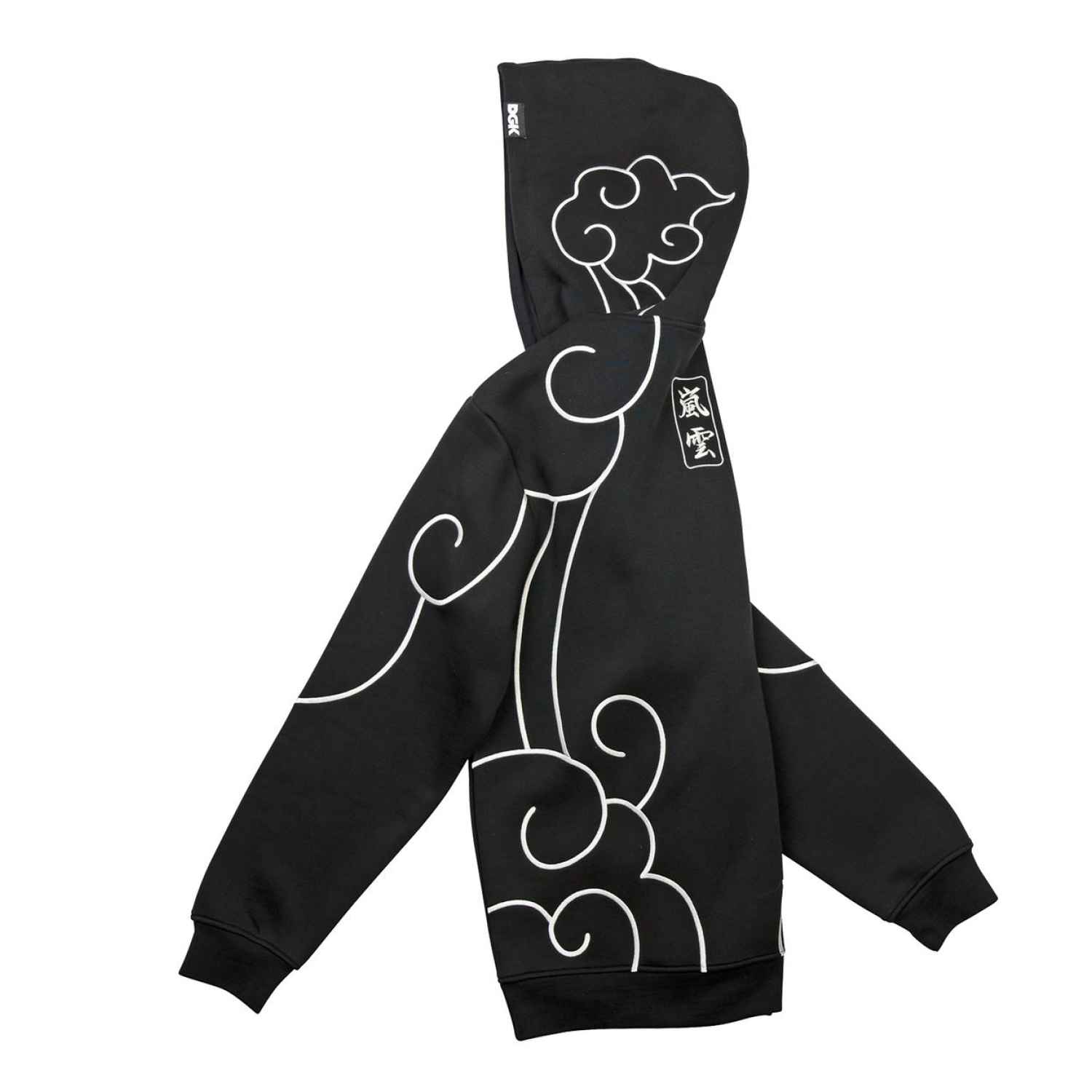DGK Arashi Hoodie - black XXL