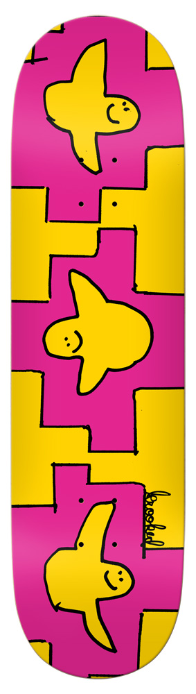 Krooked Skateboard Deck Team PP Trio 8,38 Krooked Skateboard Deck Team PP Trio 8,38