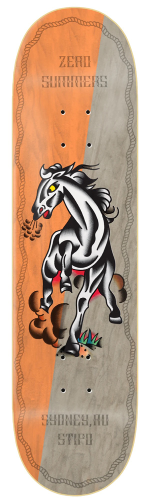 Zero Skateboard Deck Summers STIPO 8,375 Zero Skateboard Deck Summers STIPO 8,375
