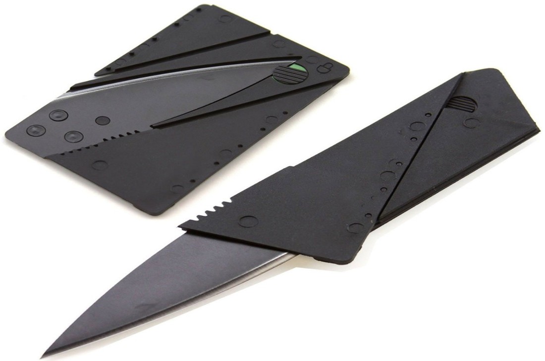 Couteau / cutter Griptape au format carte de crédit