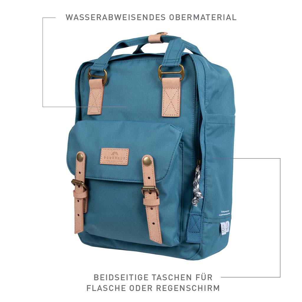 Doughnut Macaroon Reborn Series Rucksack denim