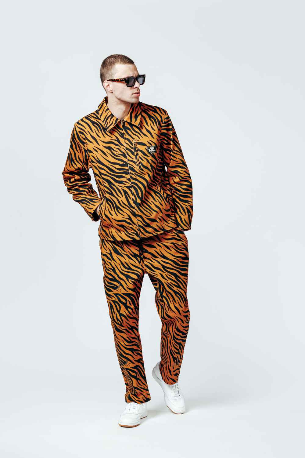 10043062-4 The Dudes TIGRRRR Tom Premium Jacket - Multicolor XXXL