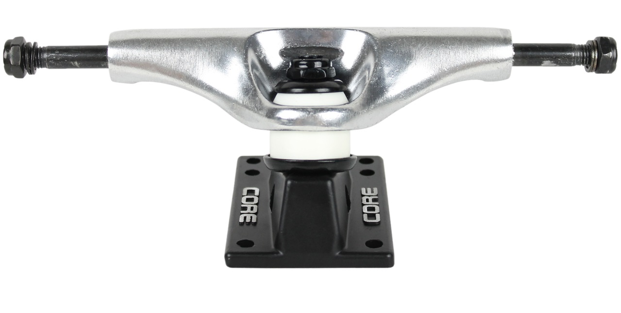 Core Trucks skateboard axle silver / black 6.25