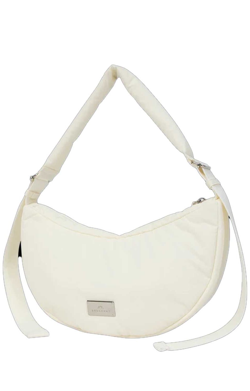 Doughnut Eclair Softies Crossbody Bag - chalk