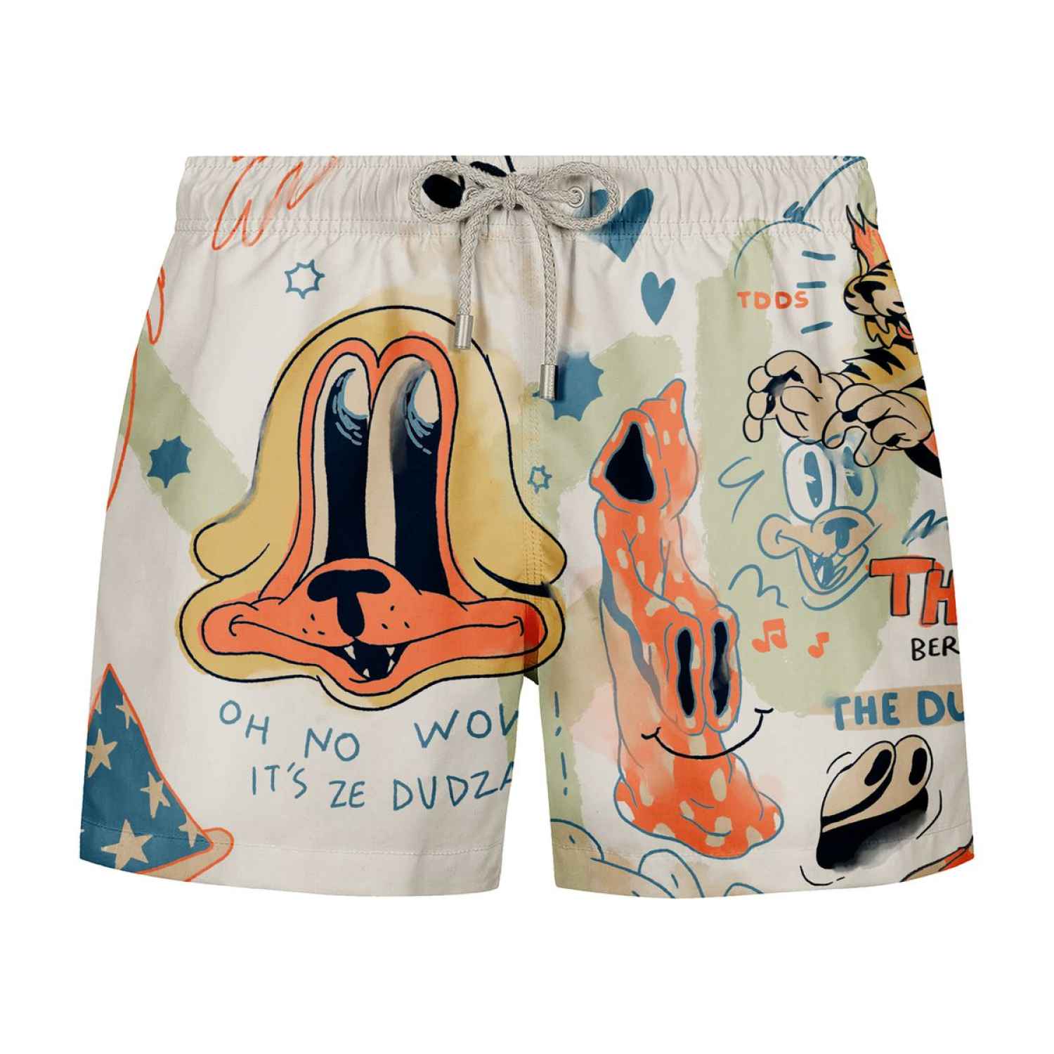 10073462-1 The Dudes Sketchy Swim Shorts - multicolor XXXL