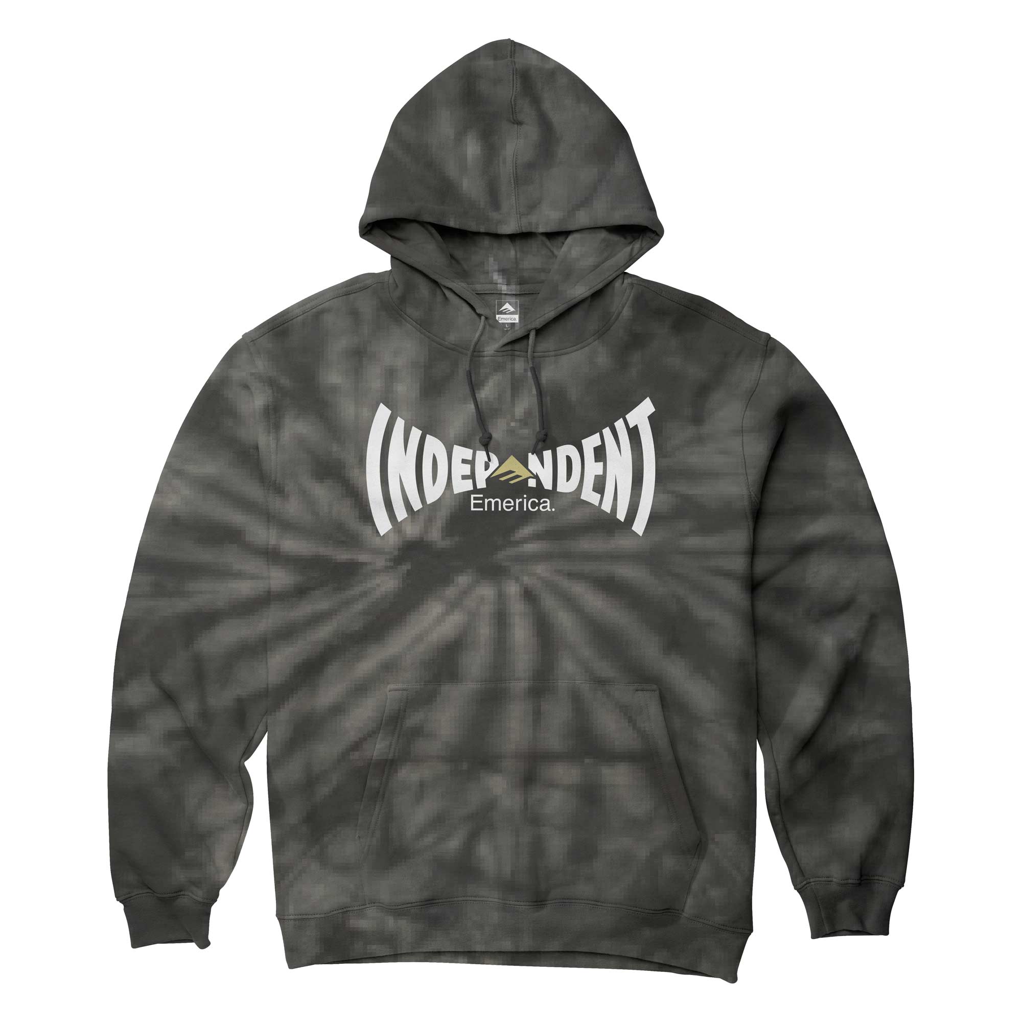 EMERICA Sweat EMERICA X INDY SPAN HOODIE TIE DYE, tie dye M
