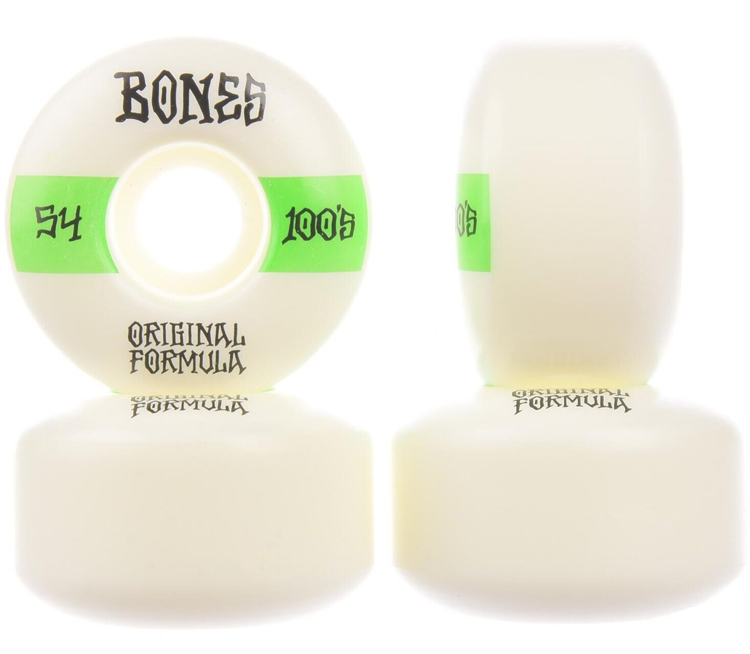 Bones Wheels Skateboard Rollen 100s white OG#19 100A V4 54mm Bones Wheels Skateboard Rollen 100s white OG#19 100A V4 54mm