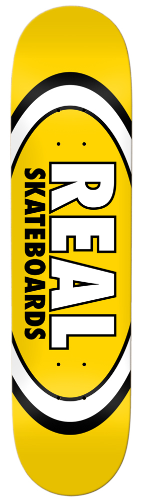 Real Skateboard Deck Team Classic Oval 8,06 Real Skateboard Deck Team Classic Oval 8,06