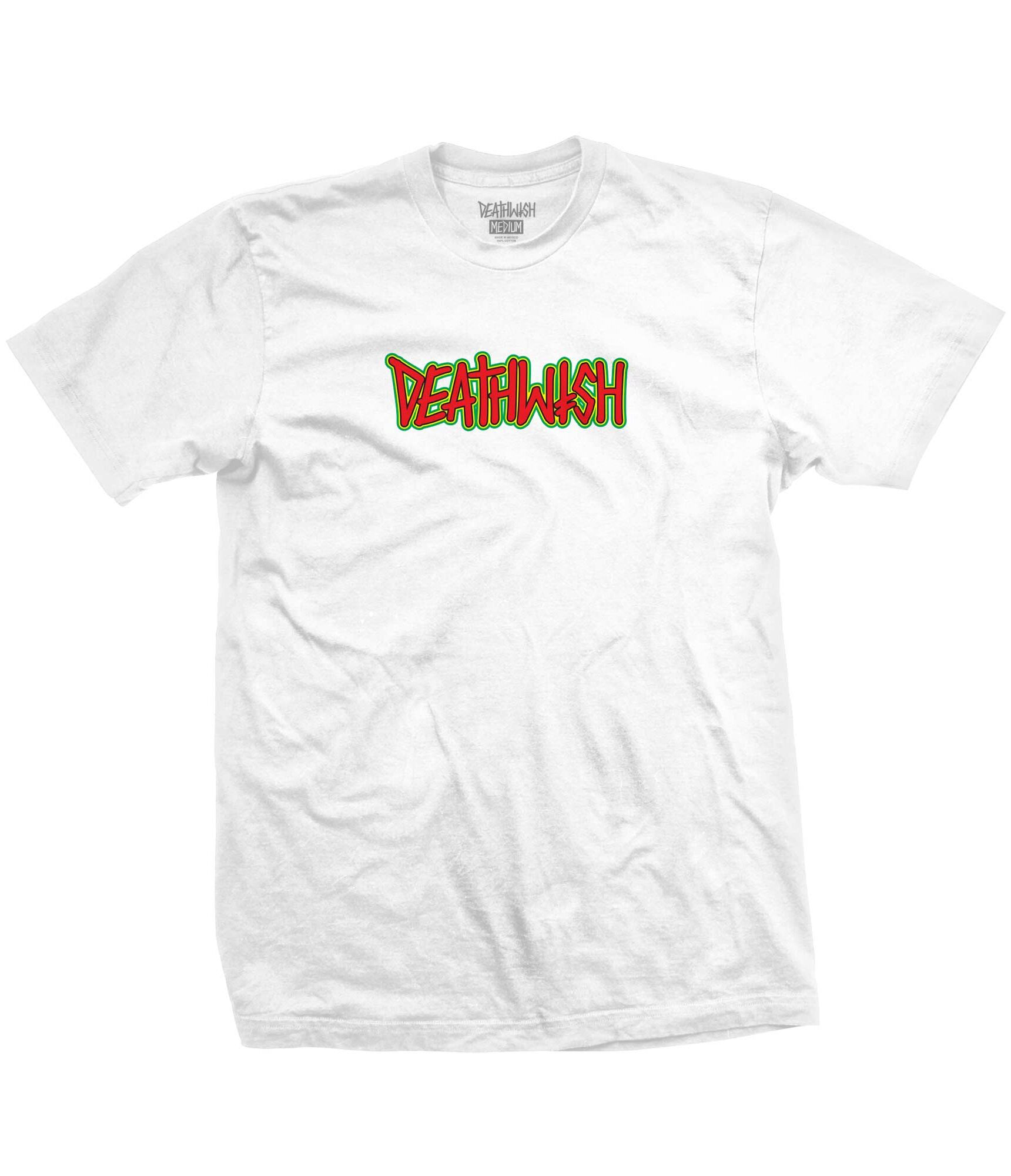 DEATHWISH T-Shirt DEATHSPRAY BRAINS, white L