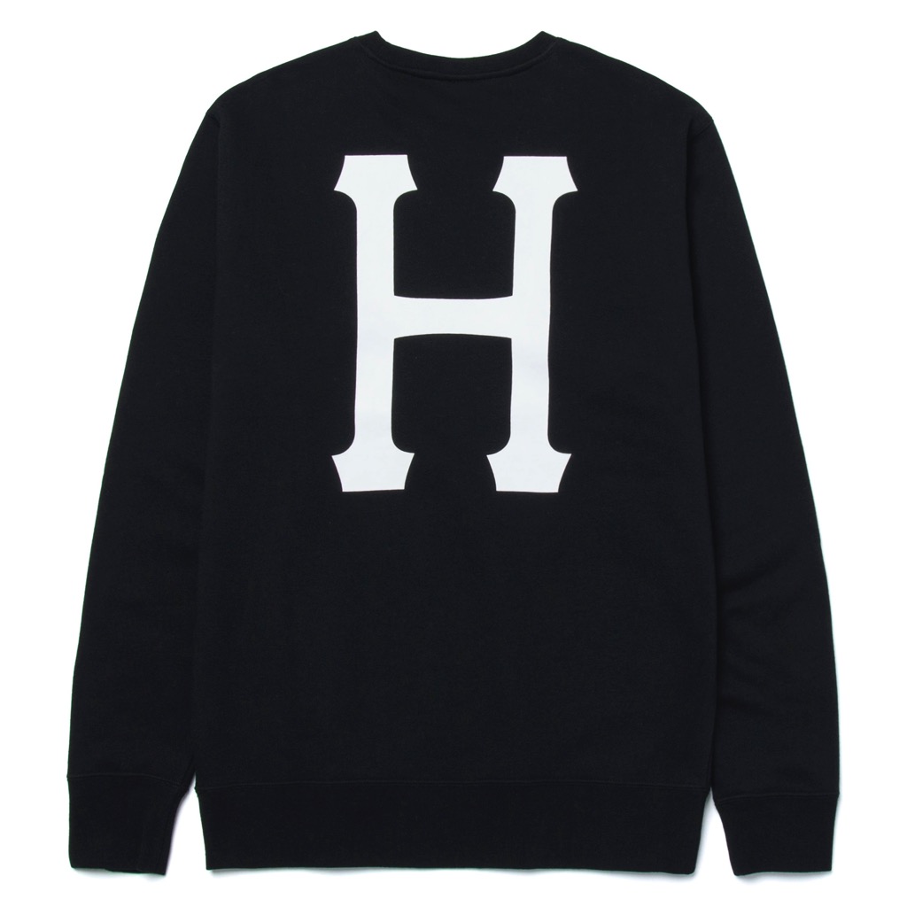 HUF Essentials Classic H Pullover - black M