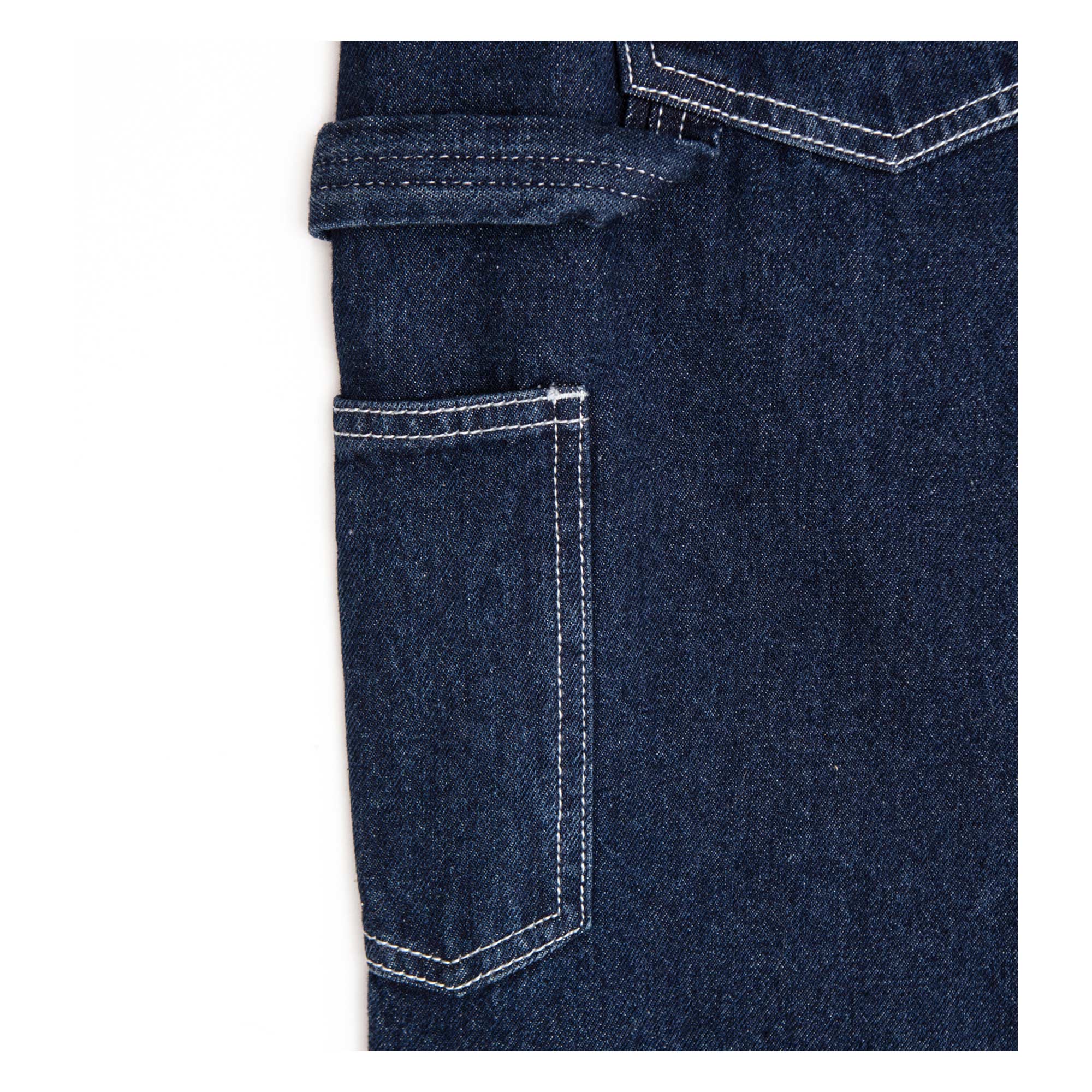 NNSNS Pant YETI, blue rinsed 34/34