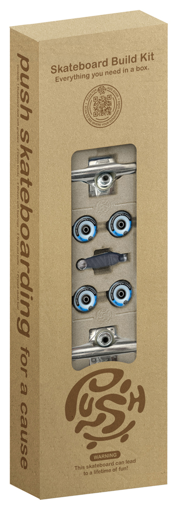 Push Komplettboard Build Kit Bluey 8,25 Push Komplettboard Build Kit Bluey 8,25