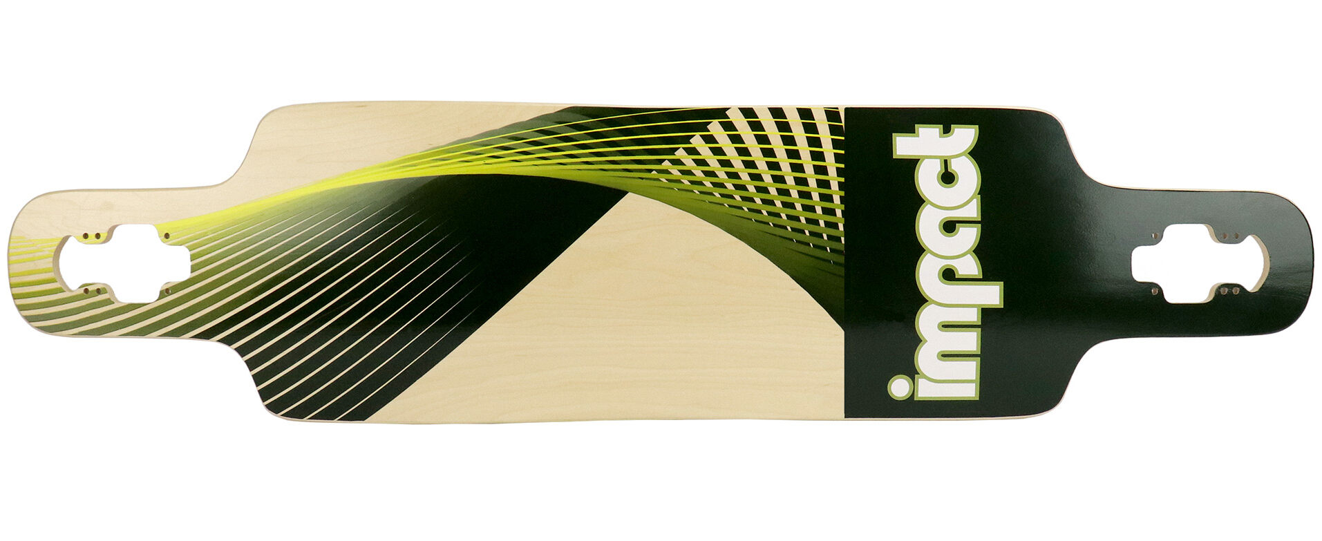 Impact Synthesis green Dropthrough Longboard-Deck 39 x 9.5 Impact Synthesis green Dropthrough Longboard-Deck 39 x 9.5