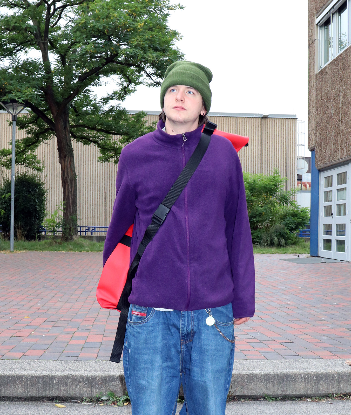 Skateboard Crossbag 2.0 red / black