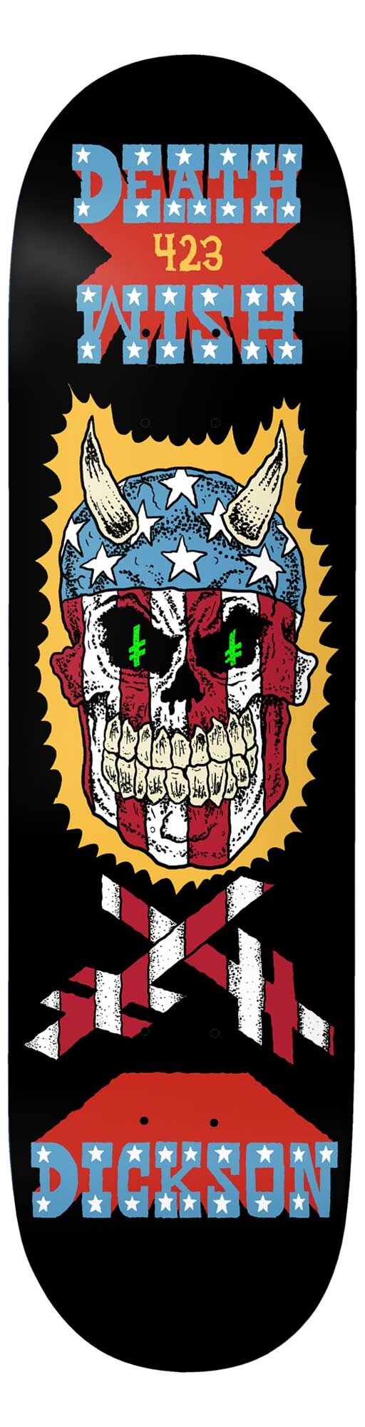 DEATHWISH Deck 423 JD 8.5 DEATHWISH Deck 423 JD 8.5