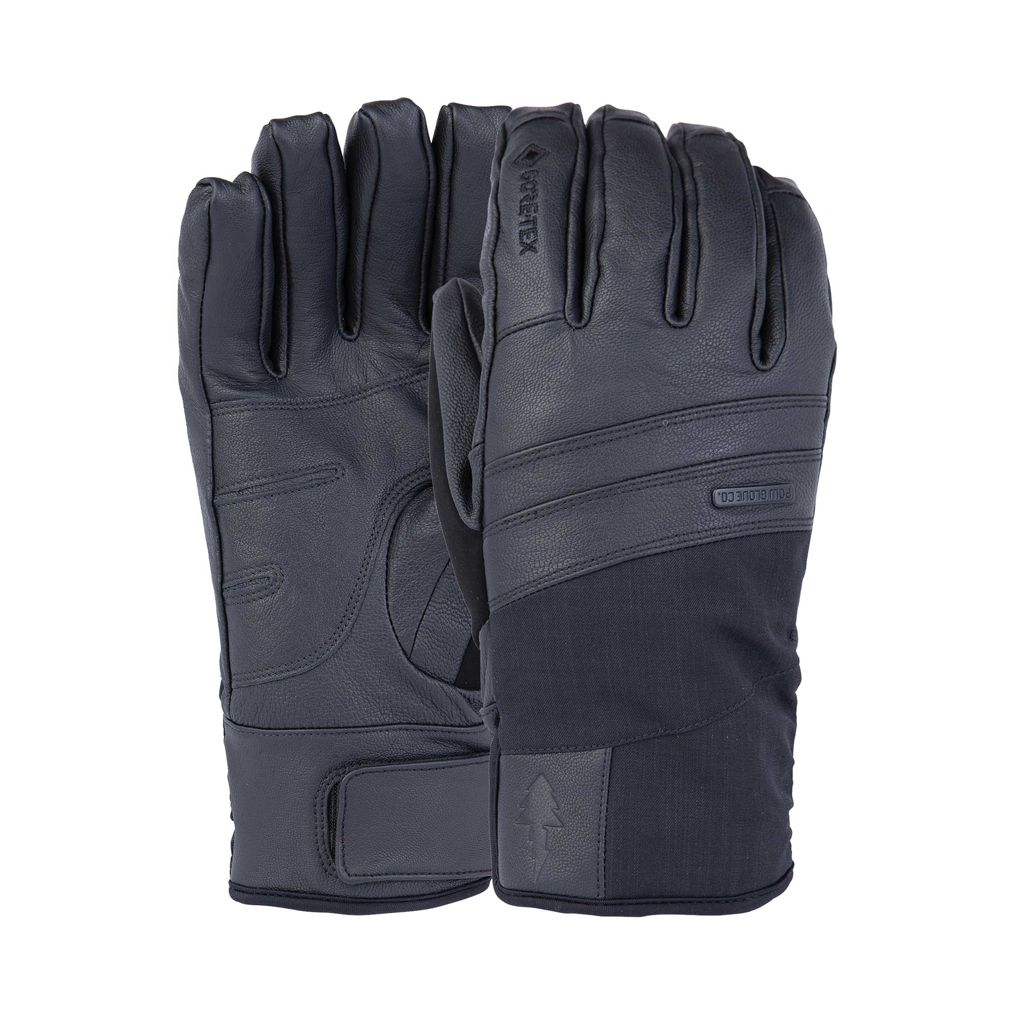 POW Glove ROYAL GTX GLOVE COMMON FIT, black L (8,5-9)