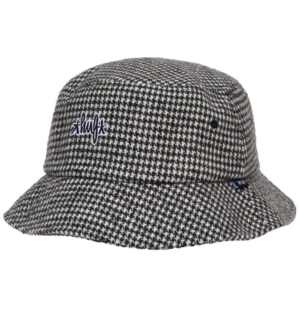 HUF Watson Tweed Bucket - black HUF Watson Tweed Bucket - black