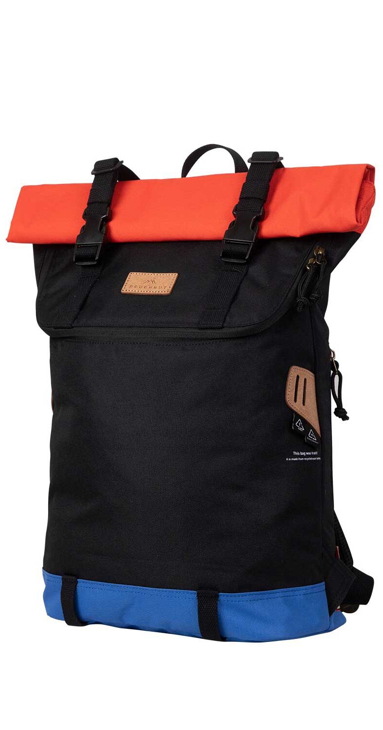 Doughnut Christopher Reborn Series Rucksack - black x grapefruit