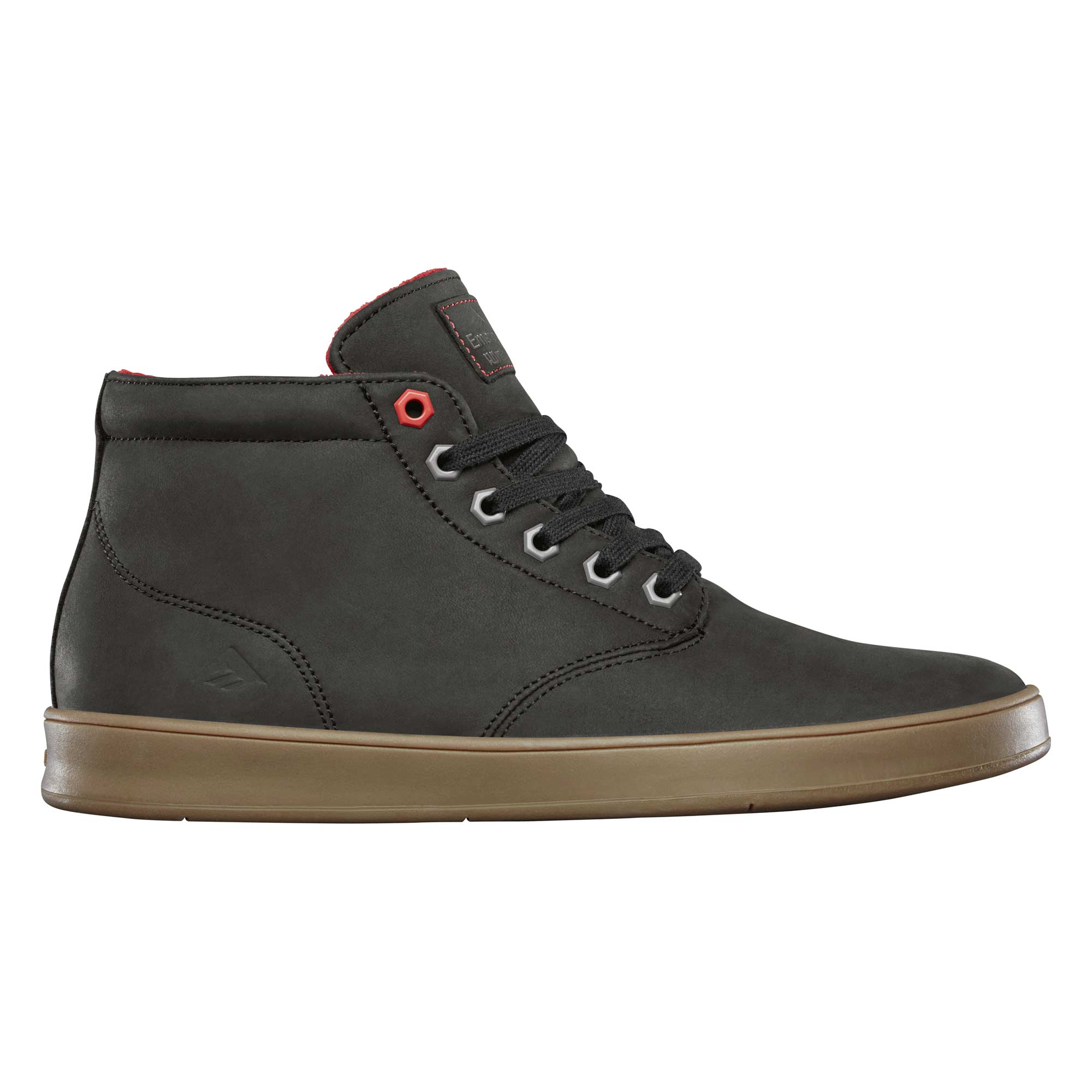 EMERICA Shoe ROMERO LACED HIGH X BILTWELL bla/gum, black/gum 10½