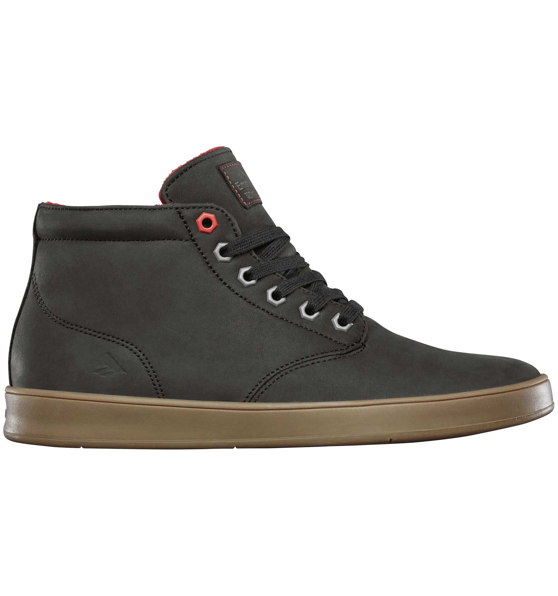 EMERICA Shoe ROMERO LACED HIGH X BILTWELL bla/gum black/gum EMERICA Shoe ROMERO LACED HIGH X BILTWELL bla/gum, black/gum 12