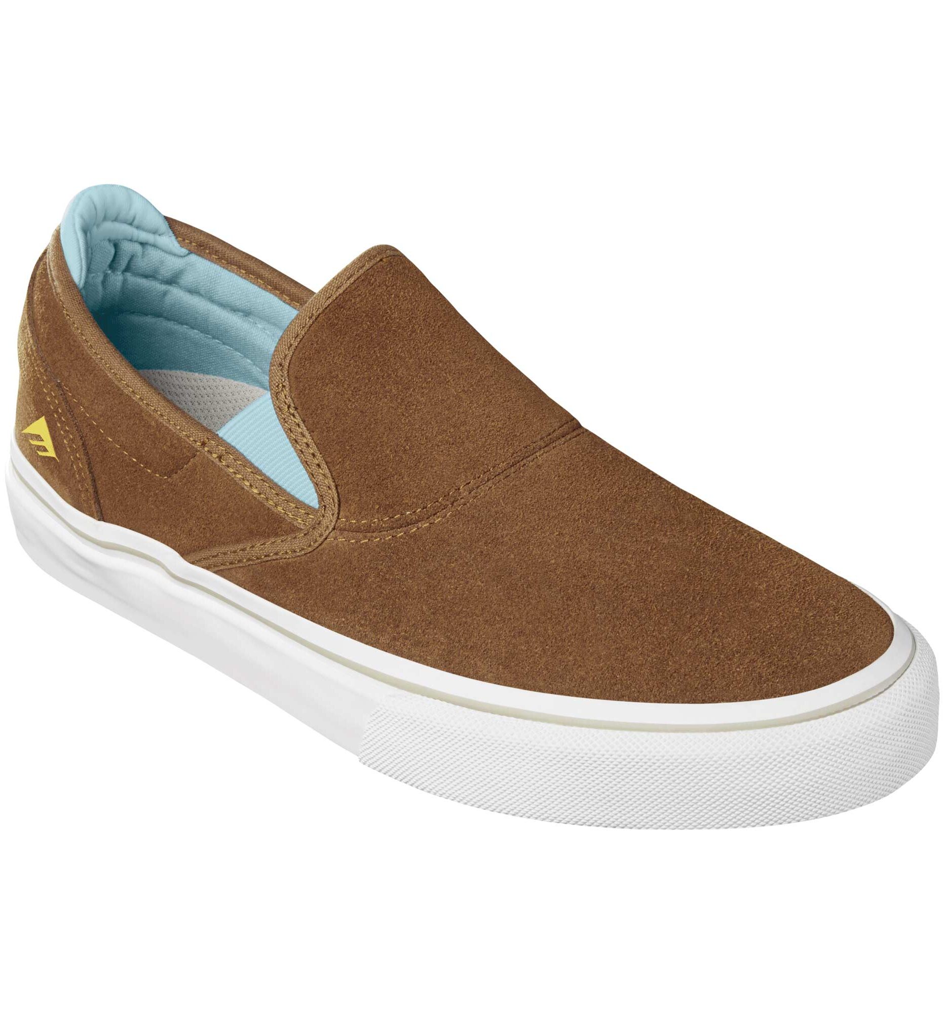 EMERICA Shoe WINO G6 SLIP-ON bro/blu brown/blue EMERICA Shoe WINO G6 SLIP-ON bro/blu, brown/blue 9