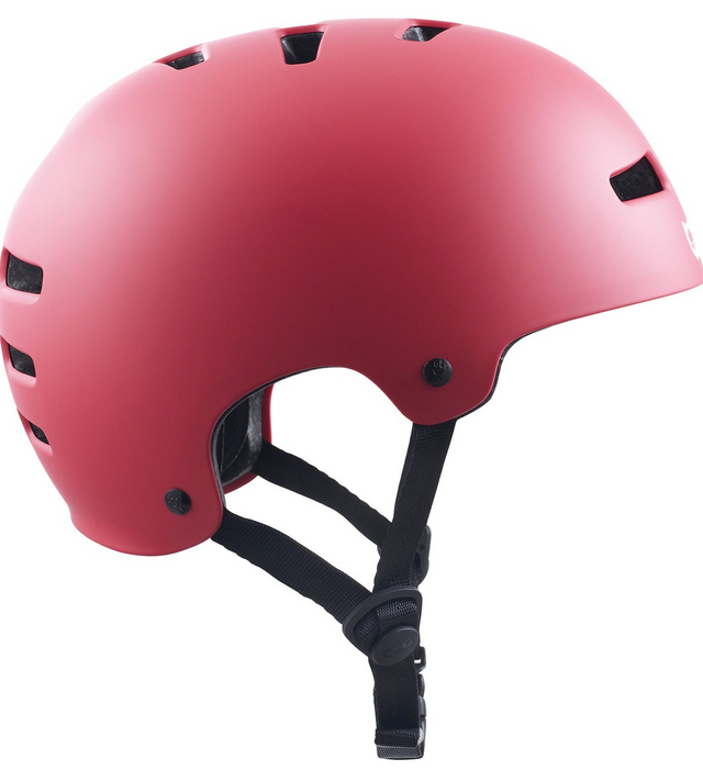 TSG Helm Evolution Solid Colors gentle red L/XL