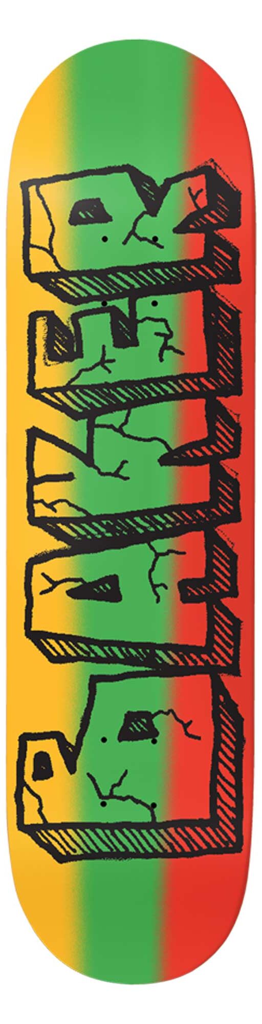 BAKER Deck JAMMYS TF 8.5, yellow/green/red 8.5