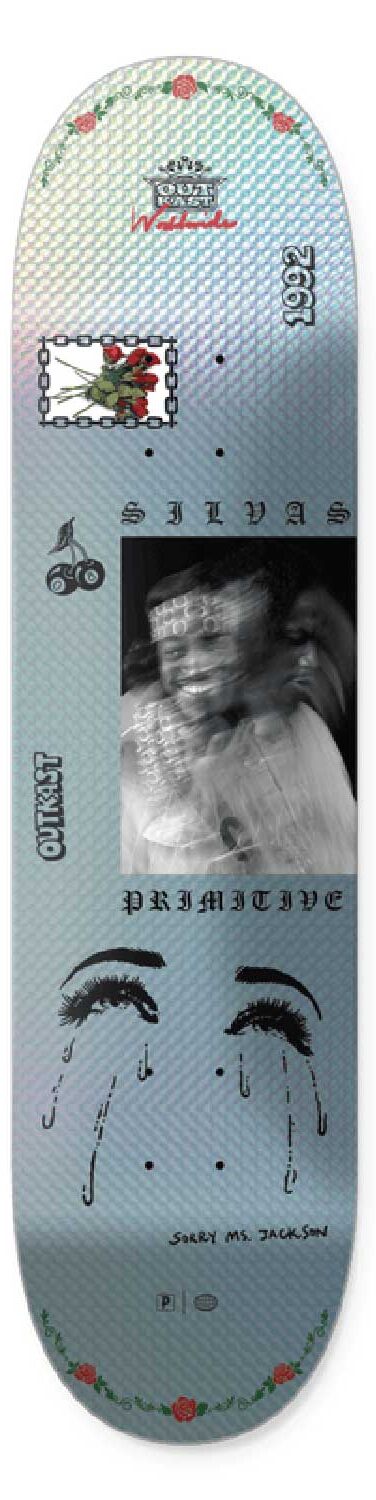 Primitive Silvas Jackson Deck - 8.38 - multi Primitive Silvas Jackson Deck - 8.38 - multi