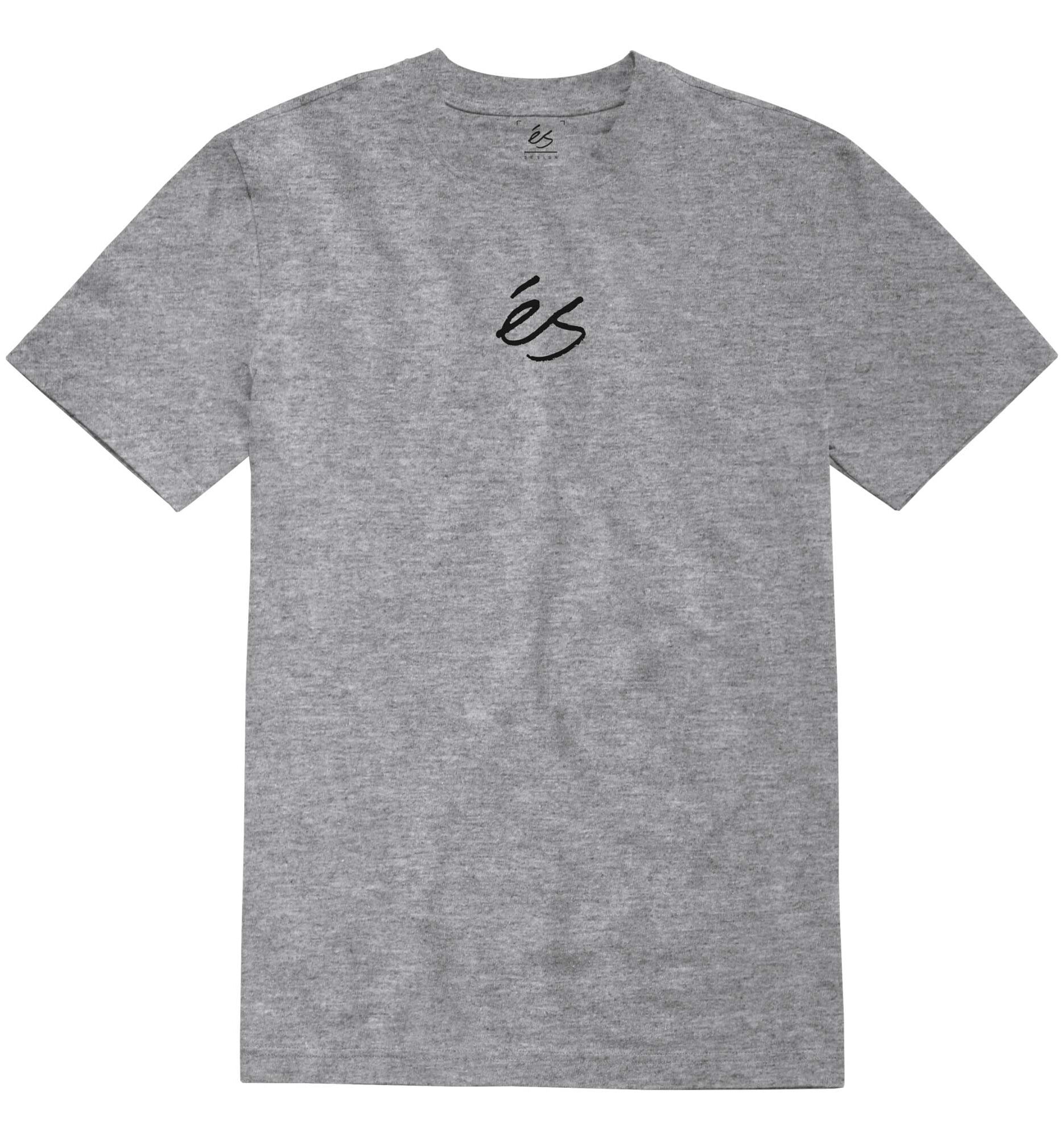 eS SKB T-Shirt MINI SCRIPT grey/heather eS SKB T-Shirt MINI SCRIPT, grey/heather M