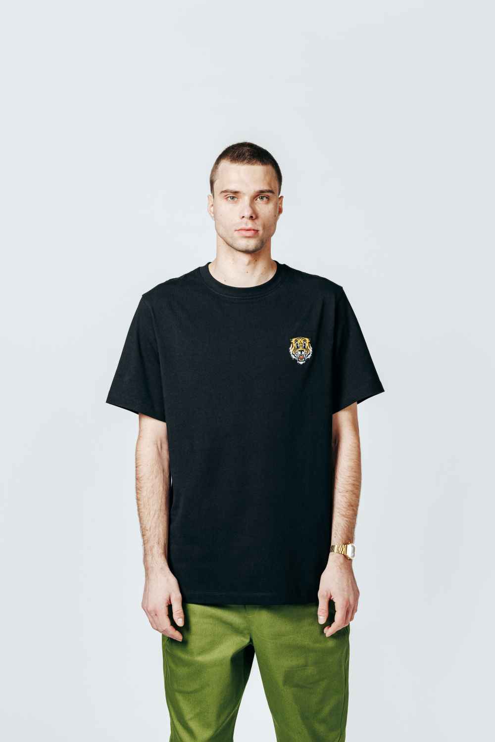The Dudes Solo Tiger Classic T-Shirt - Black The Dudes Solo Tiger Classic T-Shirt - Black XXXL