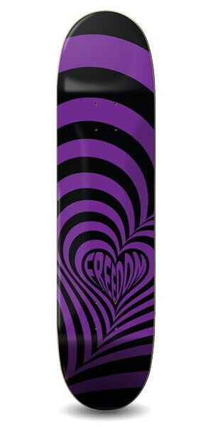 Freedom Hypnolove Halloween Purple Skateboard Deck Freedom Hypnolove Halloween Purple Skateboard Deck